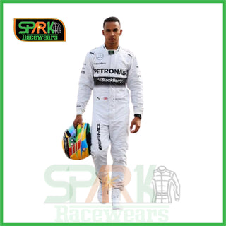 2015 Lewis Hamilton Mercedes Petronas F1 Race Suit